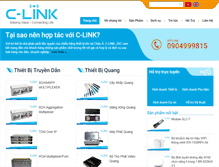 Tablet Screenshot of c-link.vn